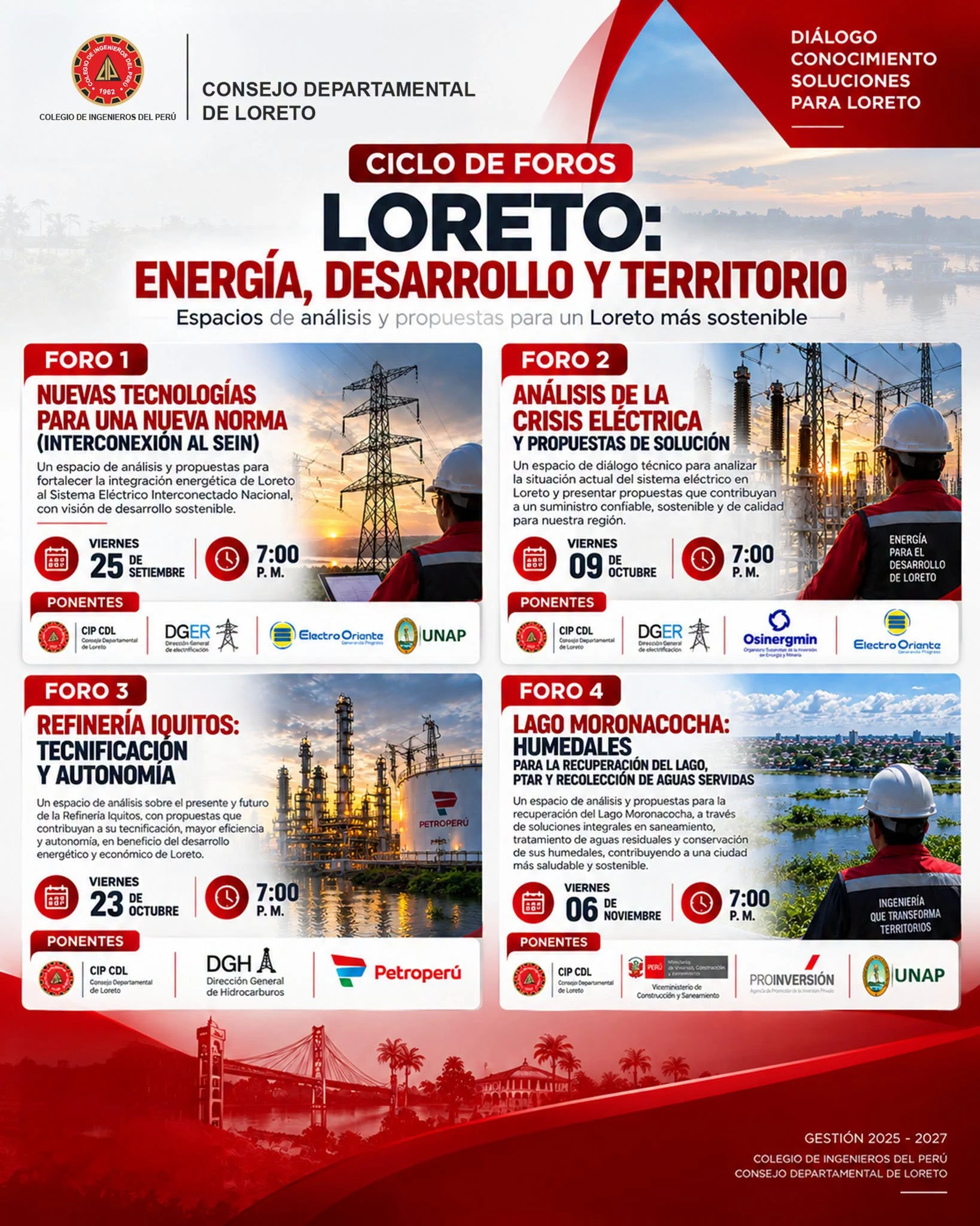 🔴 𝗖𝗜𝗖𝗟𝗢 𝗗𝗘 𝗙𝗢𝗥𝗢𝗦 “𝗟𝗢𝗥𝗘𝗧𝗢: 𝗘𝗡𝗘𝗥𝗚𝗜́𝗔, 𝗗𝗘𝗦𝗔𝗥𝗥𝗢𝗟𝗟𝗢 𝗬 𝗧𝗘𝗥𝗥𝗜𝗧𝗢𝗥𝗜𝗢” | 𝗖𝗜𝗣 𝗟𝗢𝗥𝗘𝗧𝗢