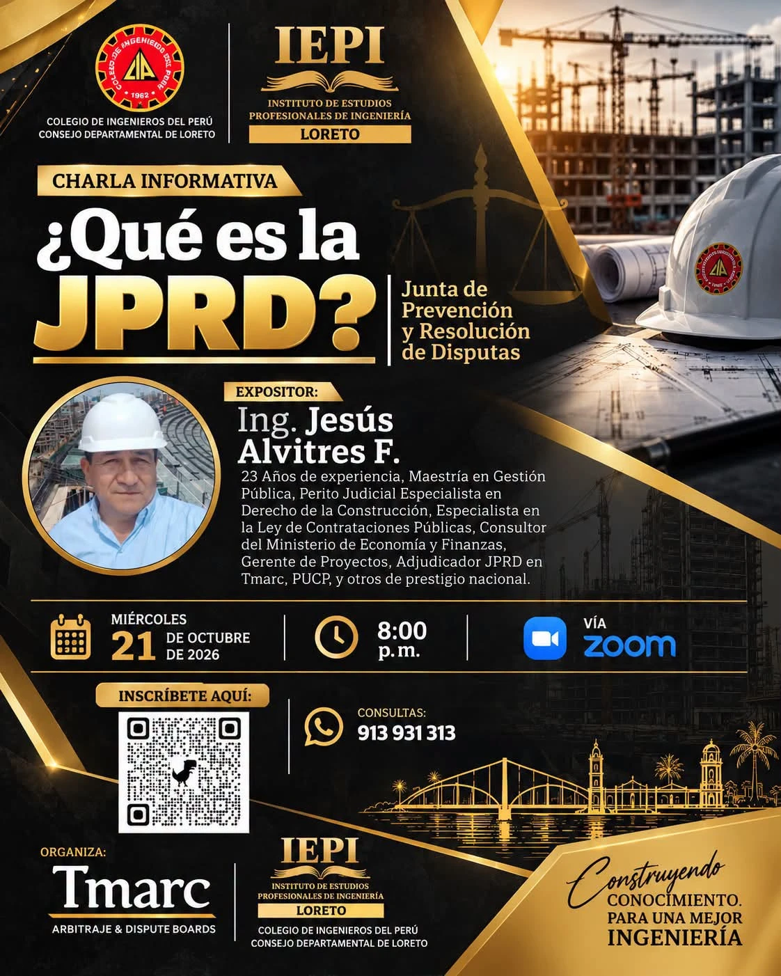 📢🏗️ ¡𝗖𝗛𝗔𝗥𝗟𝗔 𝗜𝗡𝗙𝗢𝗥𝗠𝗔𝗧𝗜𝗩𝗔 𝗚𝗥𝗔𝗧𝗨𝗜𝗧𝗔! | ¿𝗤𝗨𝗘́ 𝗘𝗦 𝗟𝗔 𝗝𝗣𝗥𝗗?