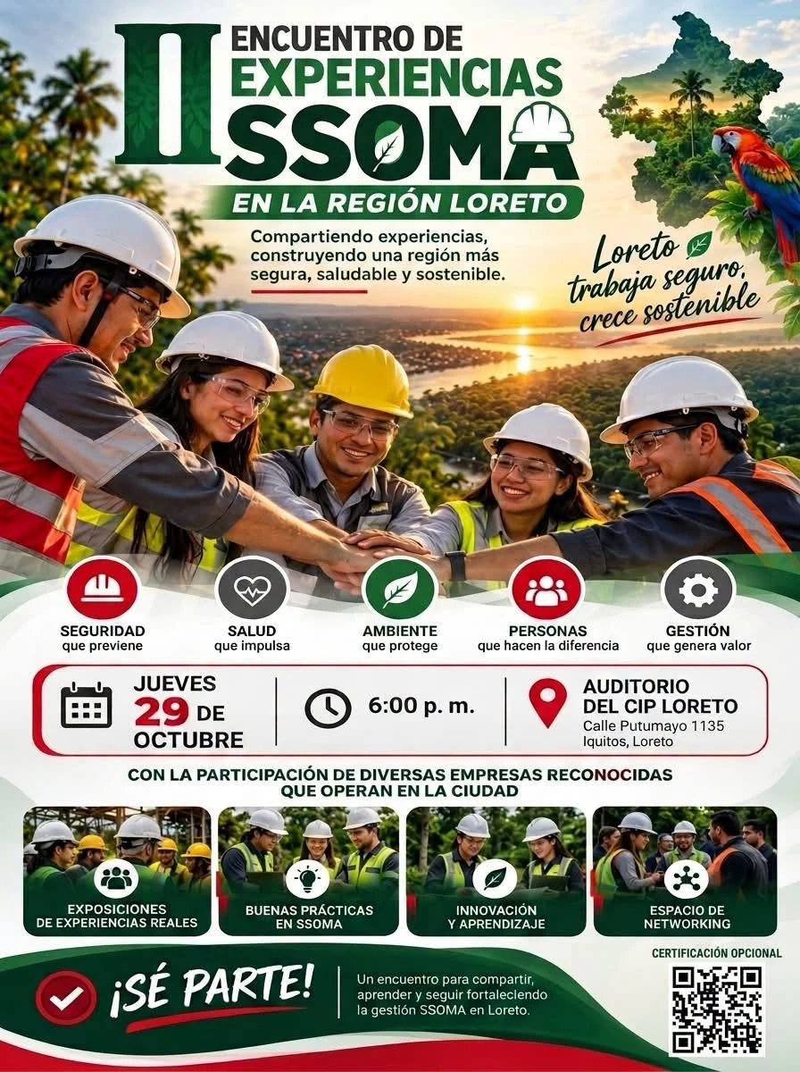 II ENCUENTRO DE EXPERIENCIAS SSOMA EN LA REGIÓN LORETO