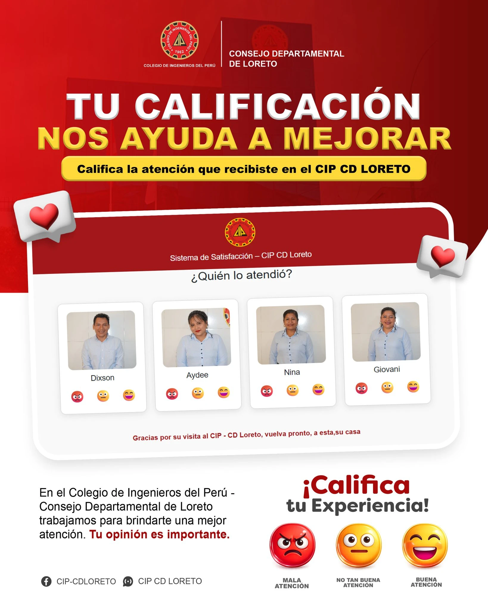 📢 ¡𝗧𝗨 𝗢𝗣𝗜𝗡𝗜𝗢́𝗡 𝗘𝗦 𝗜𝗠𝗣𝗢𝗥𝗧𝗔𝗡𝗧𝗘 𝗣𝗔𝗥𝗔 𝗡𝗢𝗦𝗢𝗧𝗥𝗢𝗦!